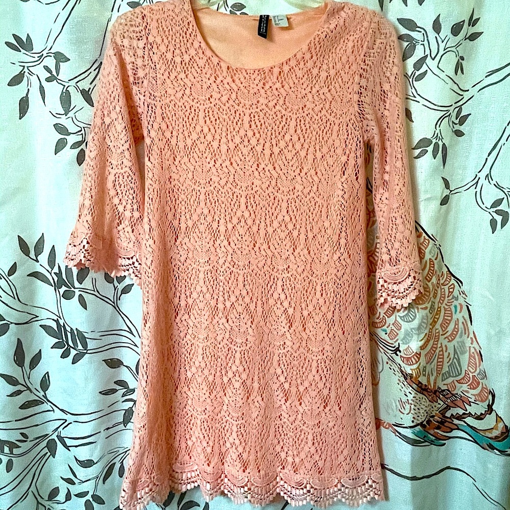 Divided Mini Dress